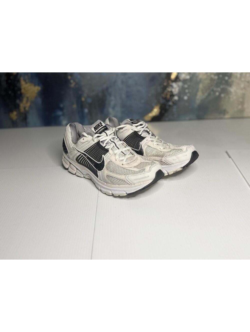 Nike Air Zoom Vomero 5 White Black Men's US  8- FB9149-101